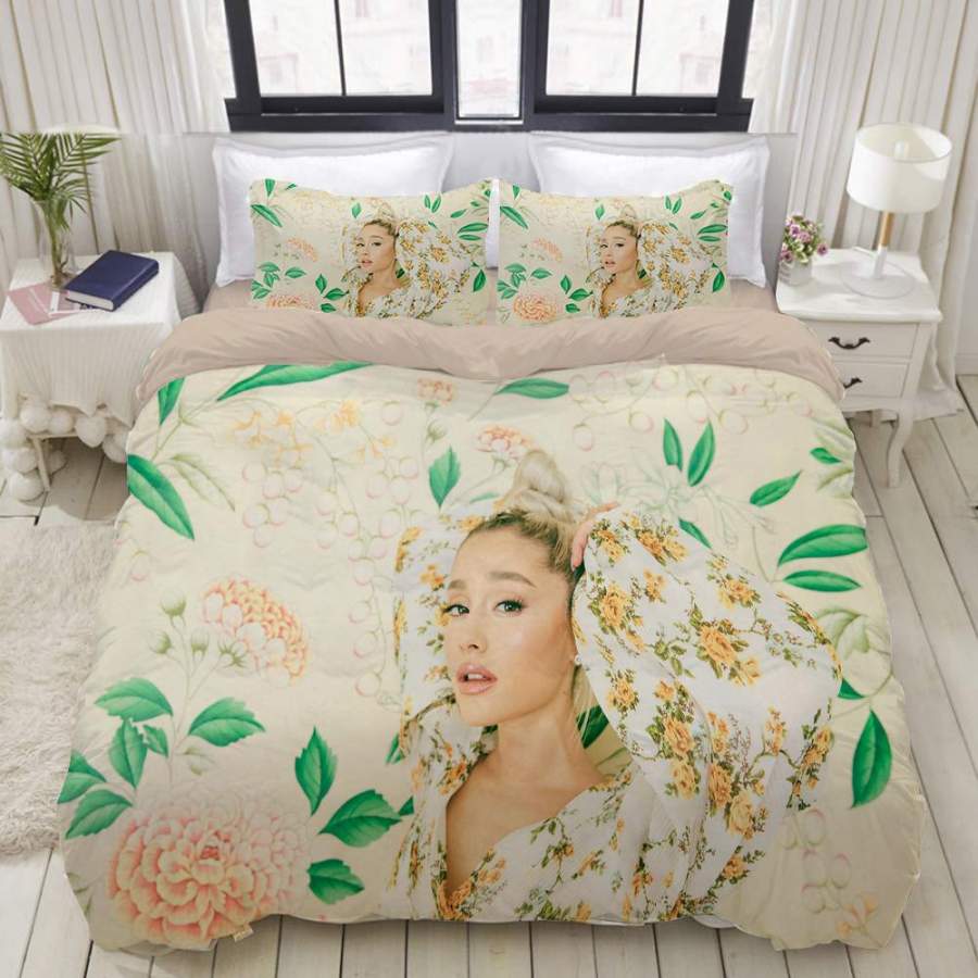 Ariana Grande #4 Duvet Cover Quilt Cover Pillowcase Bedding Set Bed Linen Home Bedroom Decor