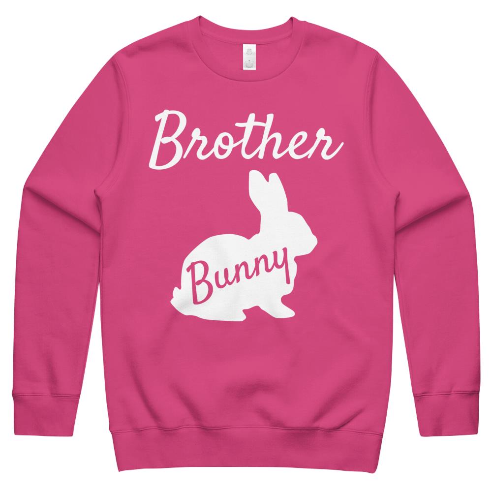 Brother Bunny T-shirt Matching Family Easter Shirts Pajamas Crewneck Sweatshirt