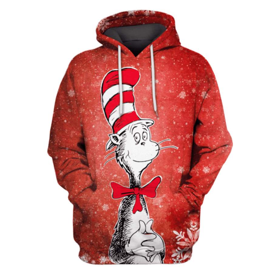 The Cat in the Hat christmas T-Shirts – Zip Hoodies Apparel