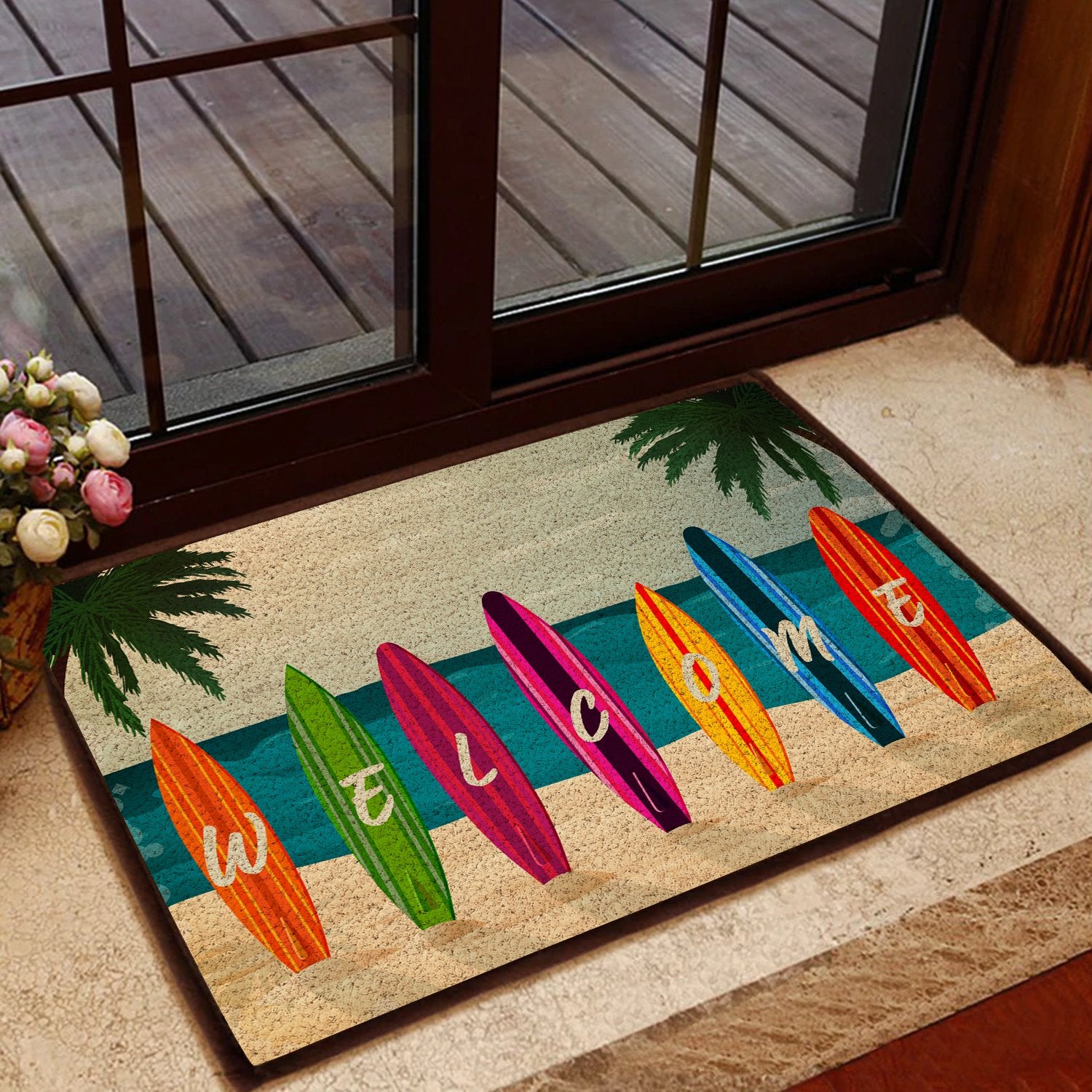 Welcome All Over Printing Doormat Pre2232