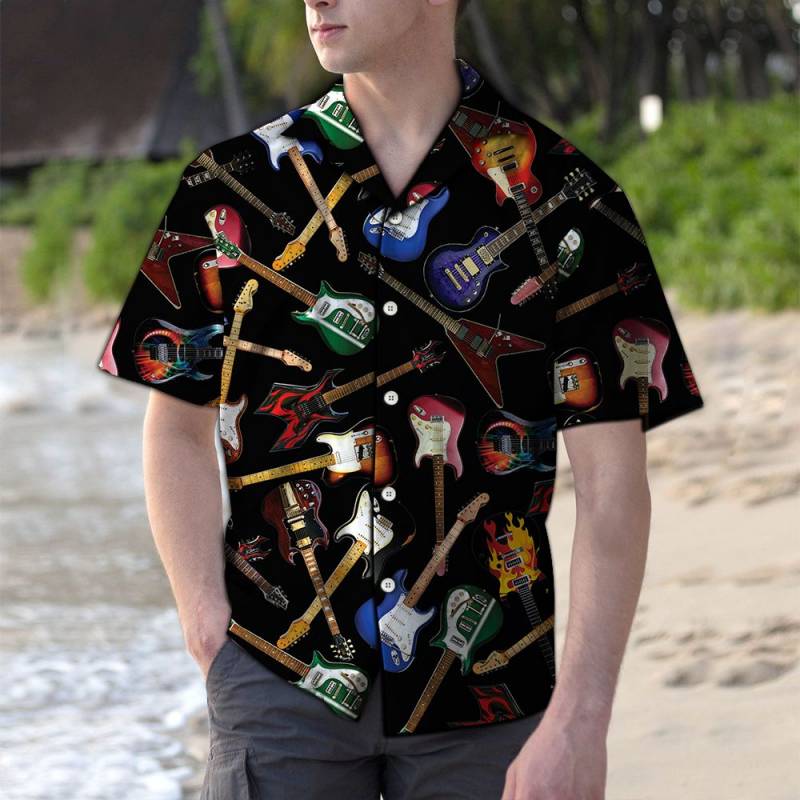 Amazing Electric Guitar G5724 – Hawaiian Shirt