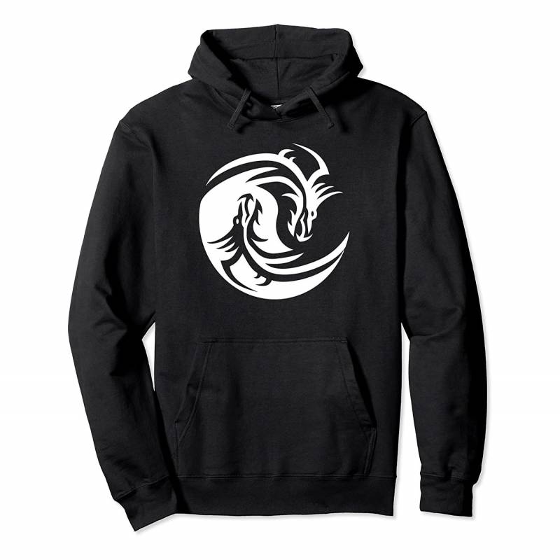 Yin Yang Dragons Symbol Totem Mythical Animals Cheeky Witch Pullover Hoodie, T-Shirt, Sweatshirt