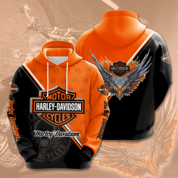 Harley Davidson Hoodie And Zipper Ipq2905 For Men And Women