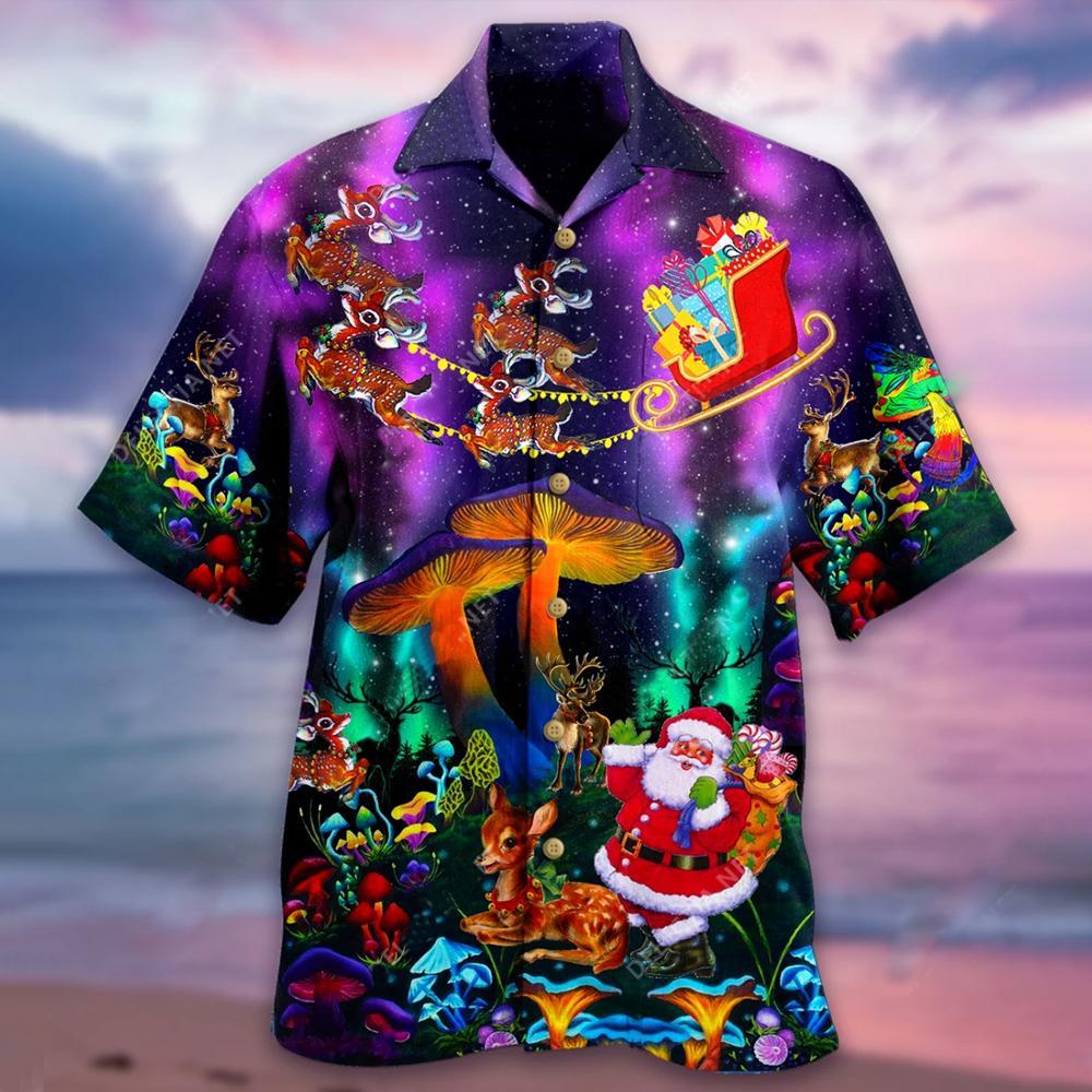 Christmas Santa Claus Party Hawaii Shirt For Men And Women Ha154