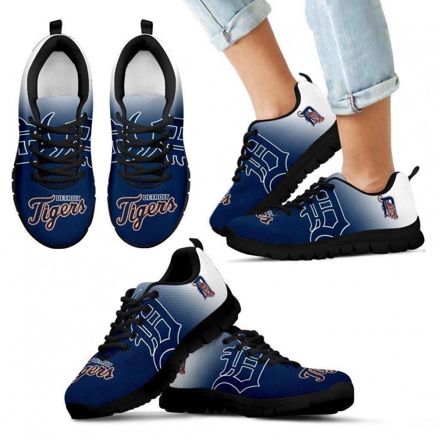 Colorful Unofficial Detroit Tigers Sneakers #880