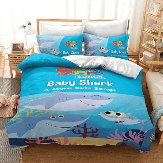 Shark Song 12 Duvet Quilt Bedding Set