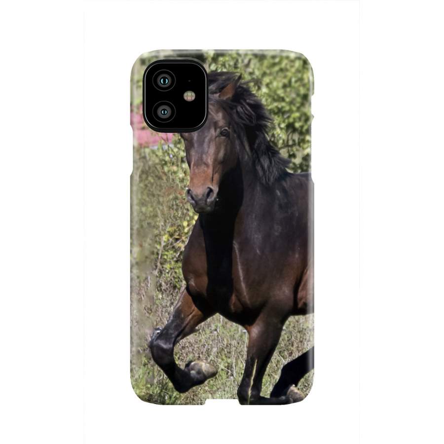 Horse On Grass Phone Case
