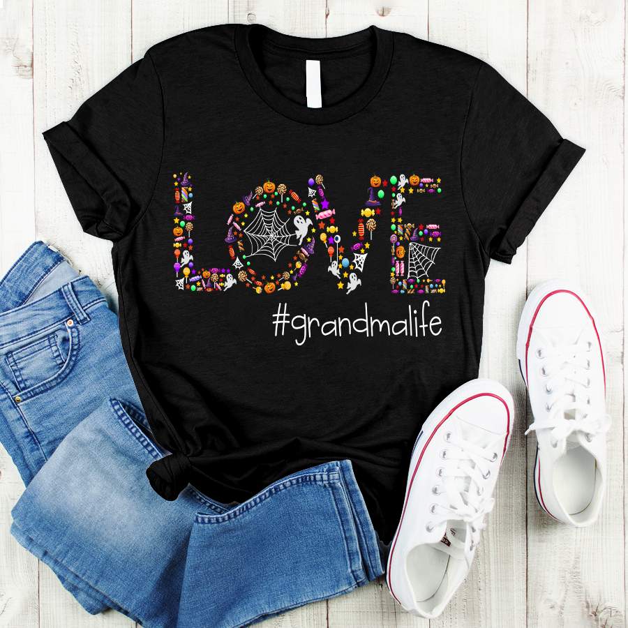 Personalized Love Grandma – Halloween Shirt