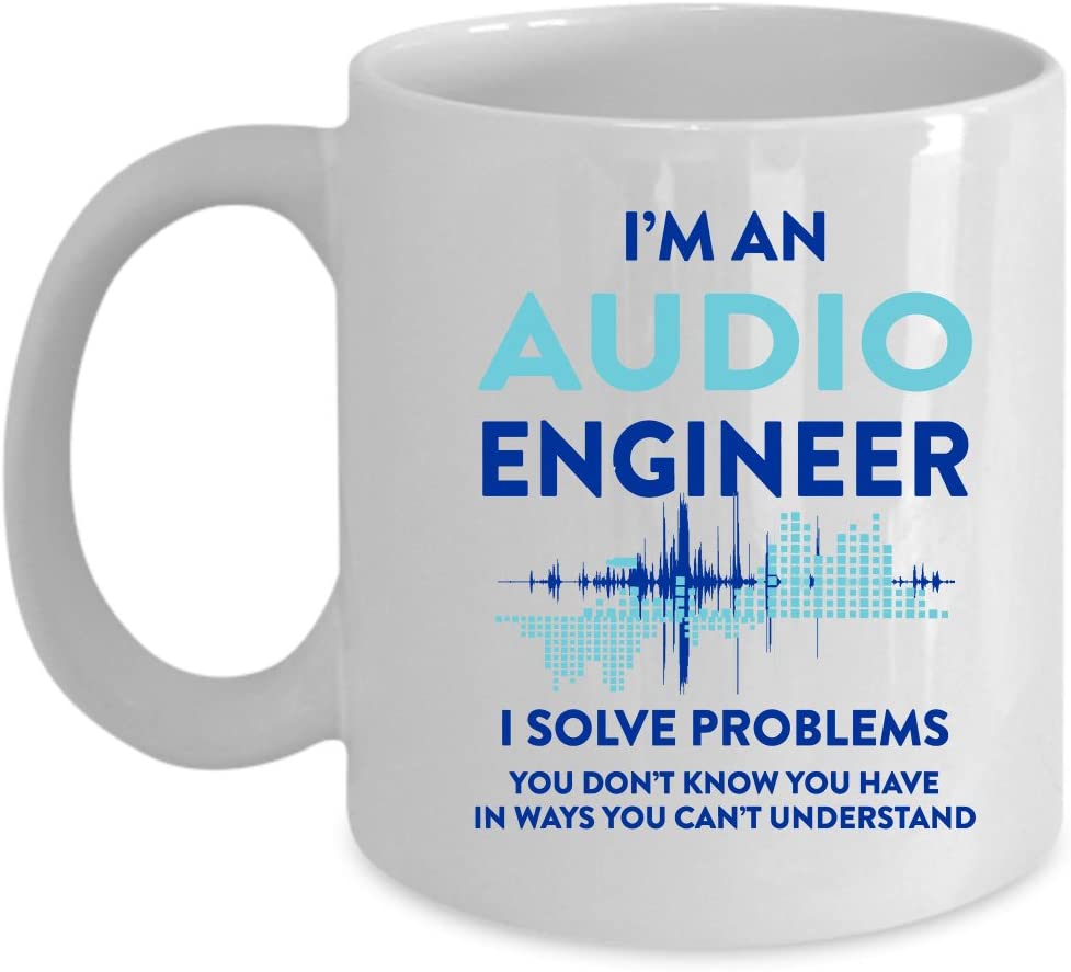 Audio Engineer Coffee Mug Perfect Gift For Your Dad, Mom, Boyfriend, Girlfriend, Or Friend –