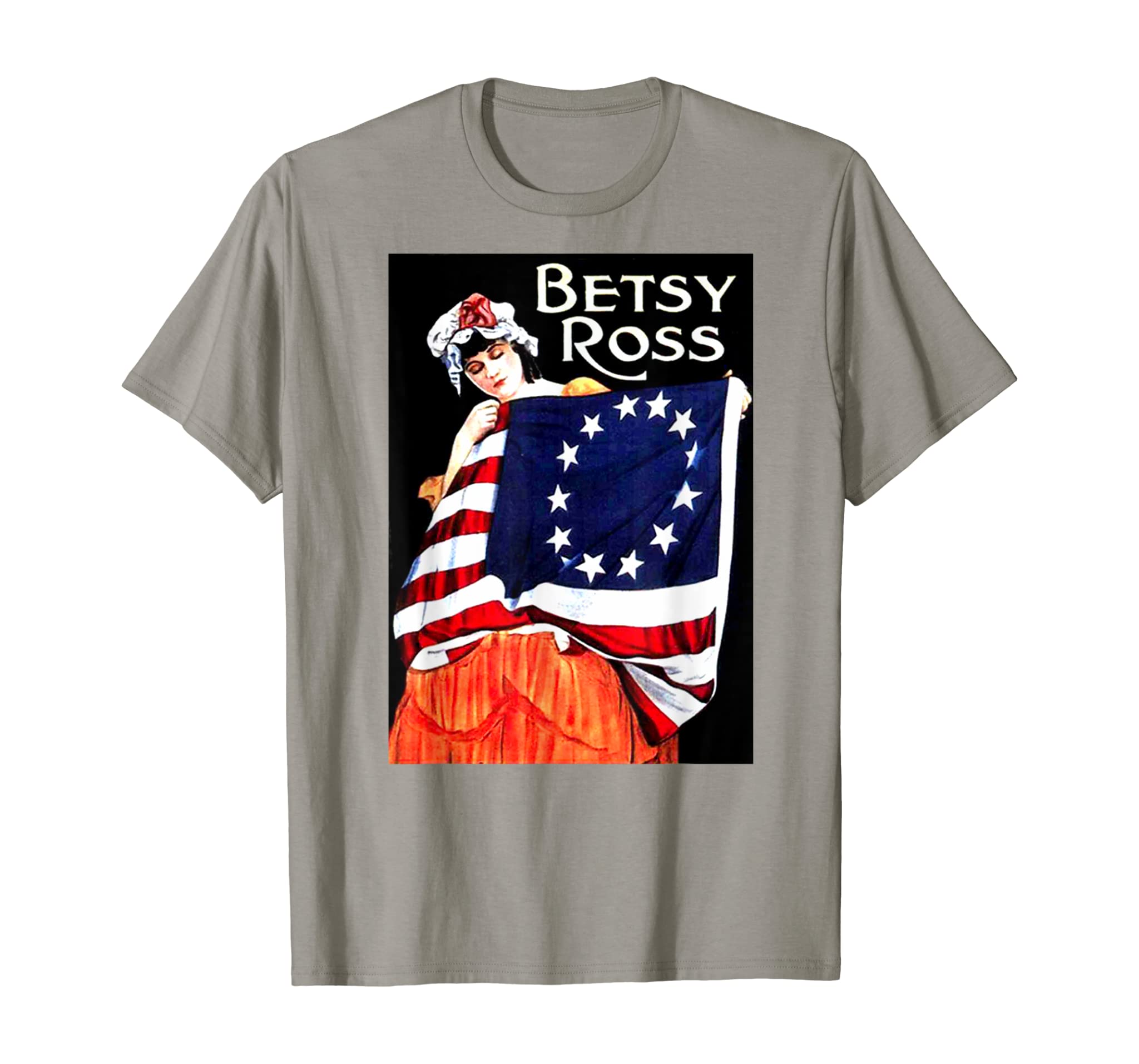 Vintage Independence Day Shirt Betsy Boss Ross 4th of July T-Shirt