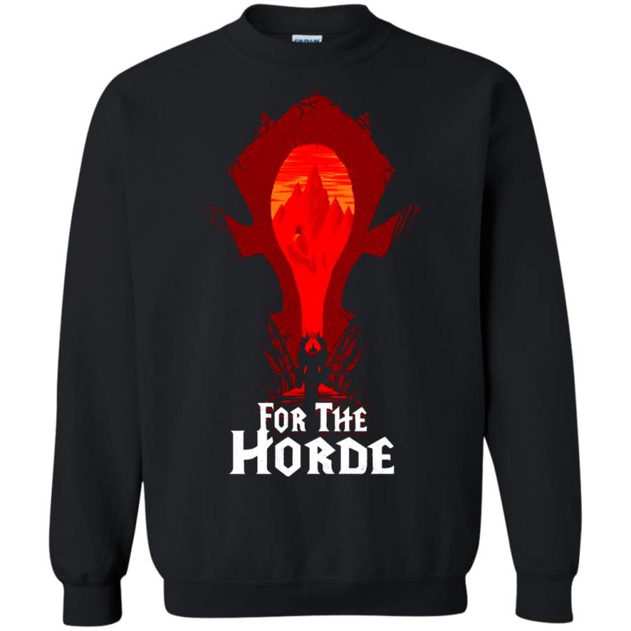 AGR World Of Warcraft For The Horde Sweatshirt