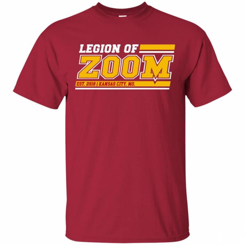 Legion Of Zoom Kansas City Chiefs Football T-Shirt