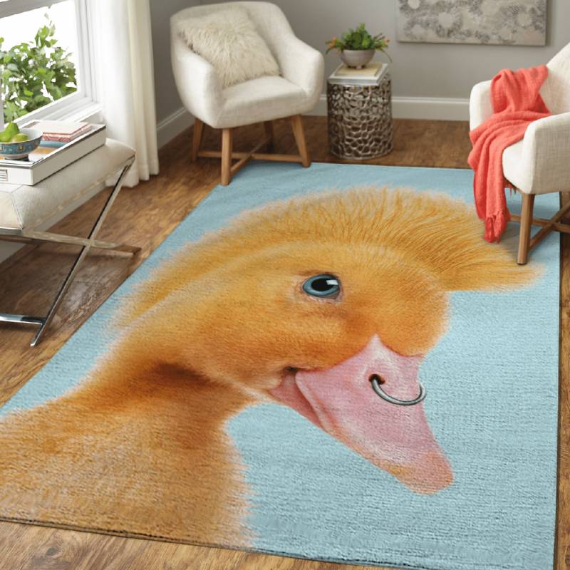 Rebel Duckling – Animals Area Rug Carpet