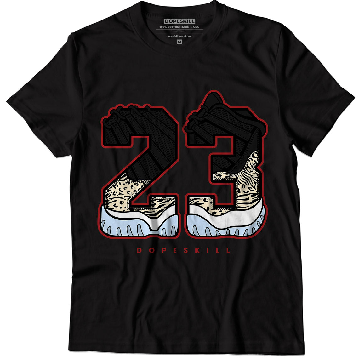 23 Unisex Shirt Match Jordan 11 Animal Instinct