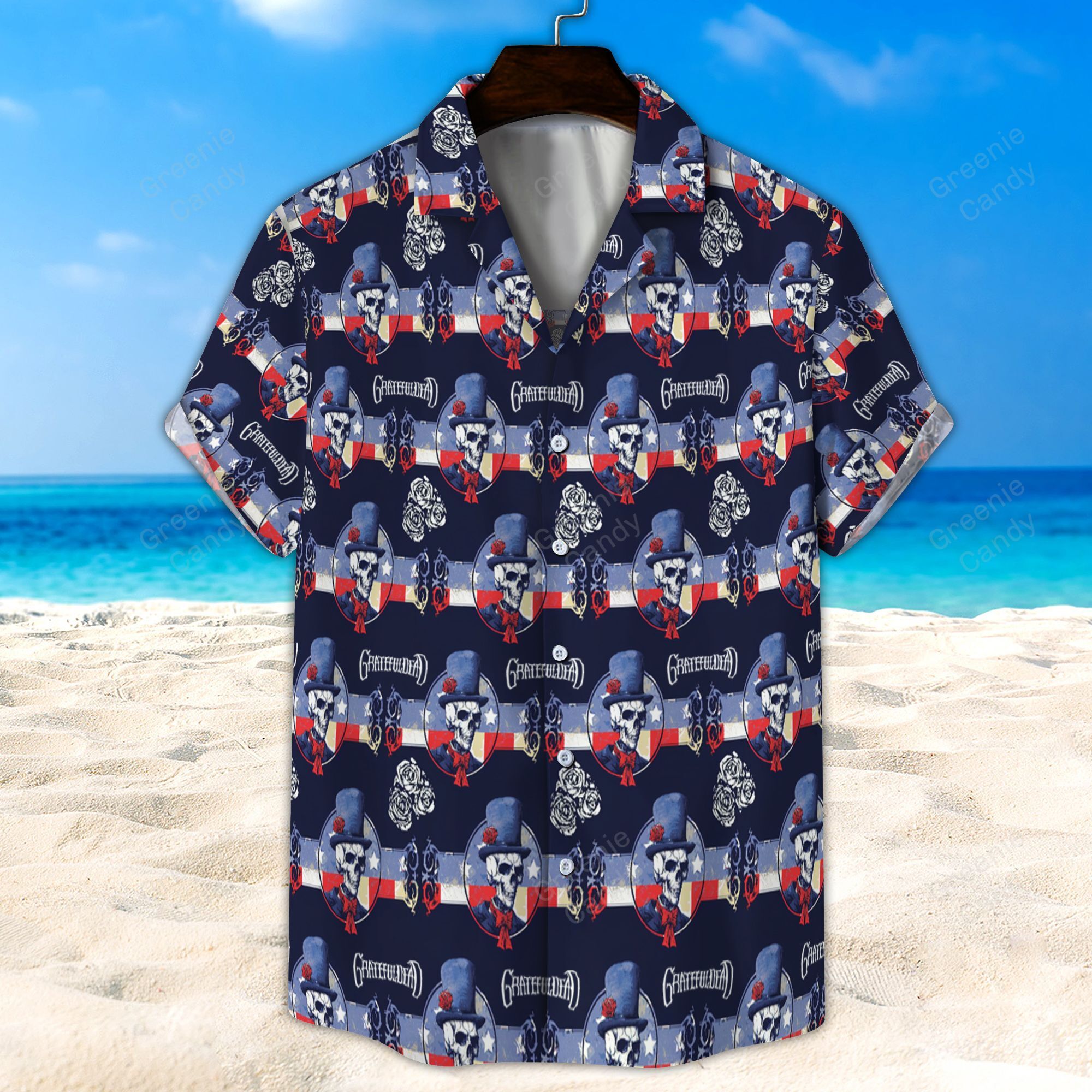 Thankful Dead Unisex Hawaiian Shirt Beach Short Ha73207