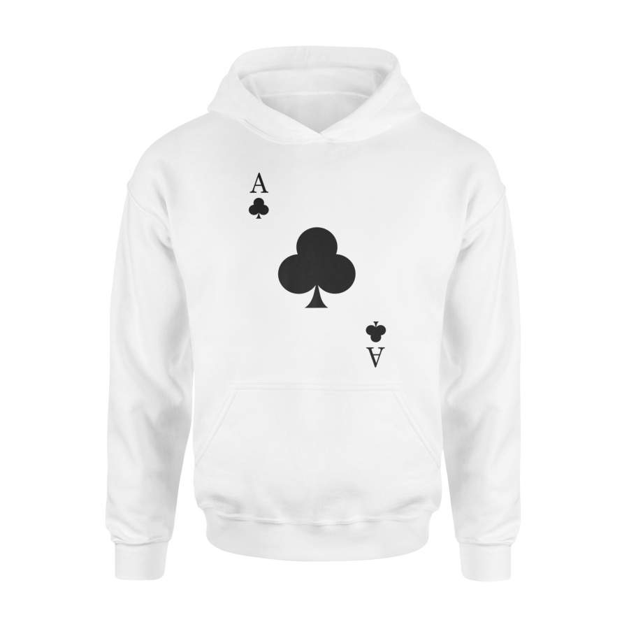 Ace Of Clubs Costume Funny Halloween Hoodie