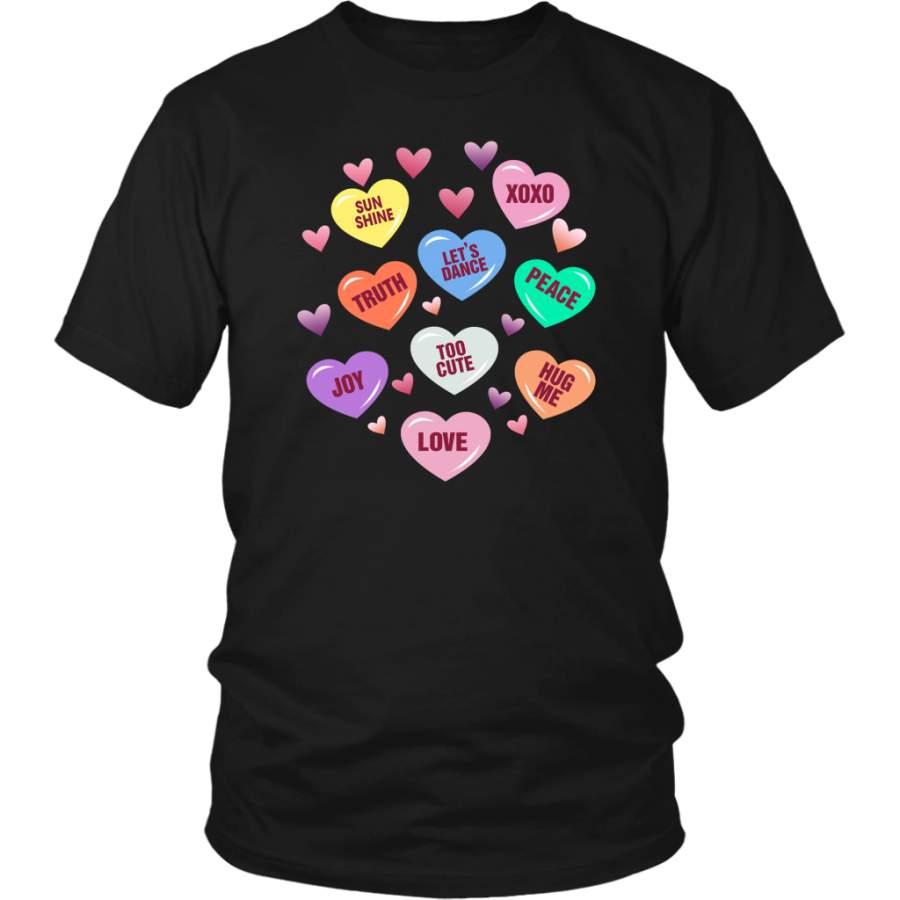 Valentine’s Day Heart Candy Shirts Funny