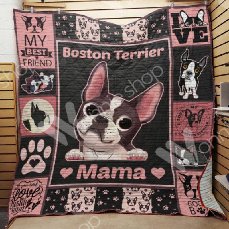 Boston Terrier Dog Blanket AU0503 90O35