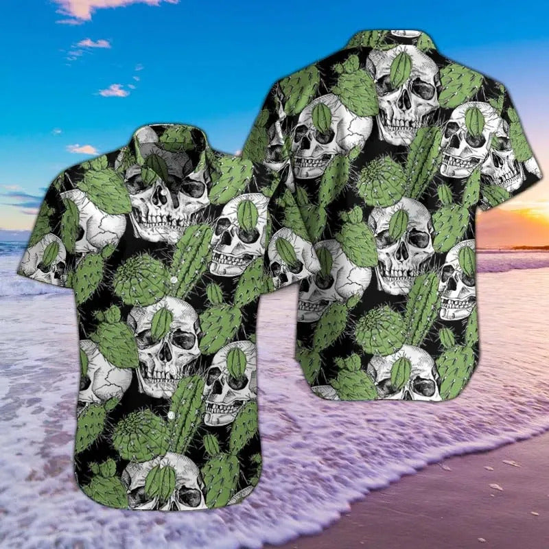 Skull Hawaii Hawaii Shirts For Custom Hawaii Ha102926