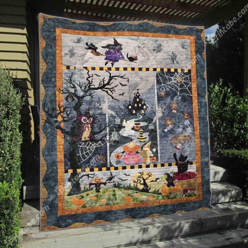 Happy Halloween Quilt Blankets MP431