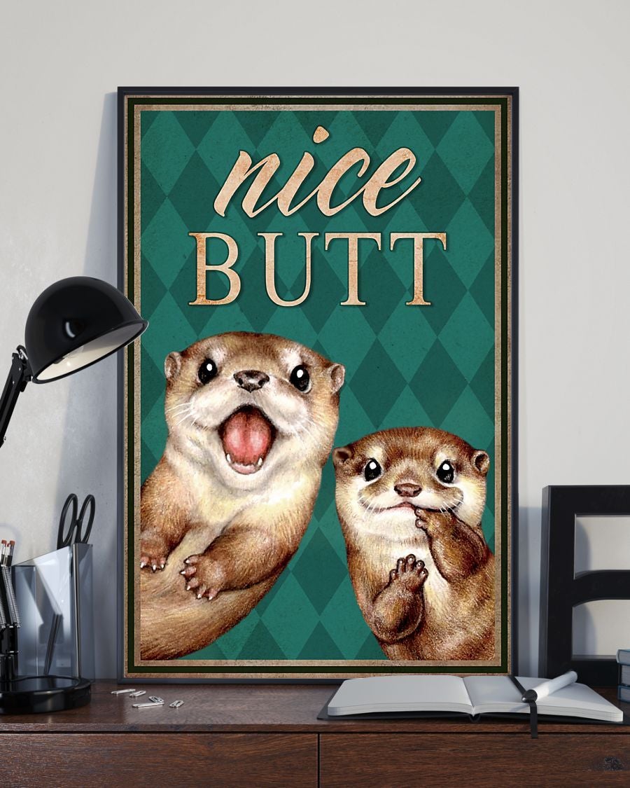 Animal Art Poster – Nice Butt – Gift Art Poster