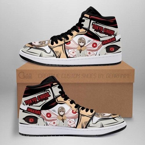 Hinami Fueguchi Jordan Sneakers Custom Tokyo Ghoul Anime Shoes Mn05 Air Jordan High Sneakers Sport Sneakers