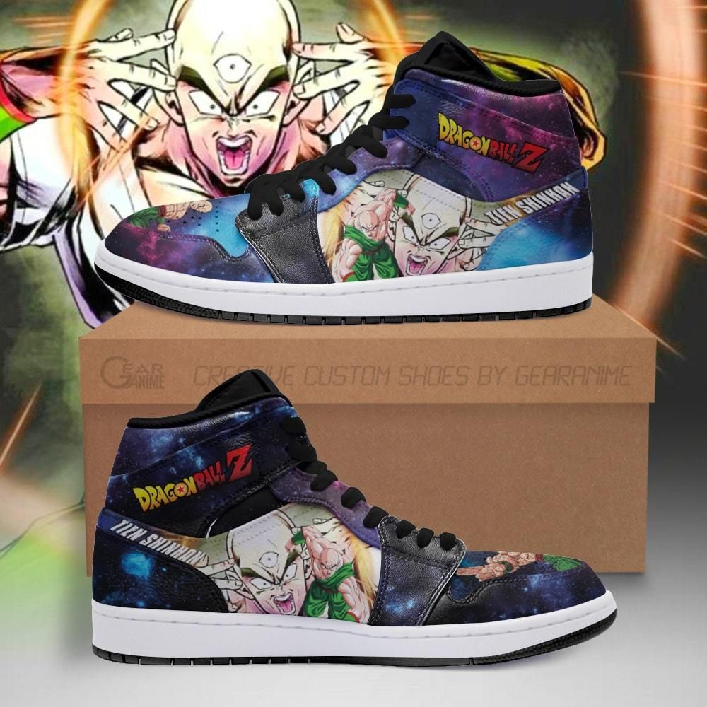 Tien Shinhan Sneakers Galaxy Custom Dragon Ball Z Anime Shoes Unisex Men Women