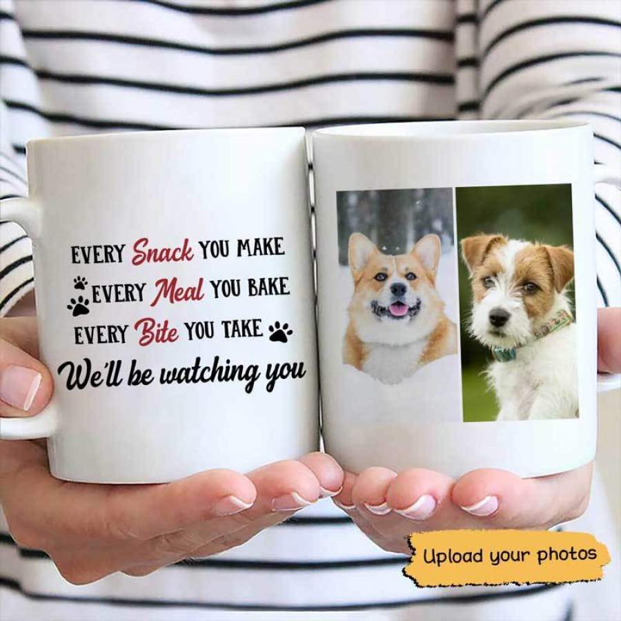 Every Meal Every Bite Dogs Photo Personalized AOP Mug