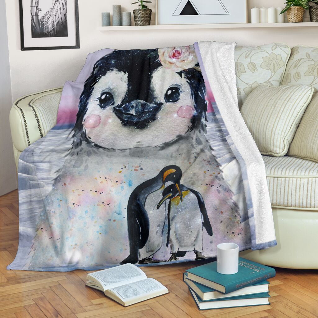 Penguin Couple Blanket