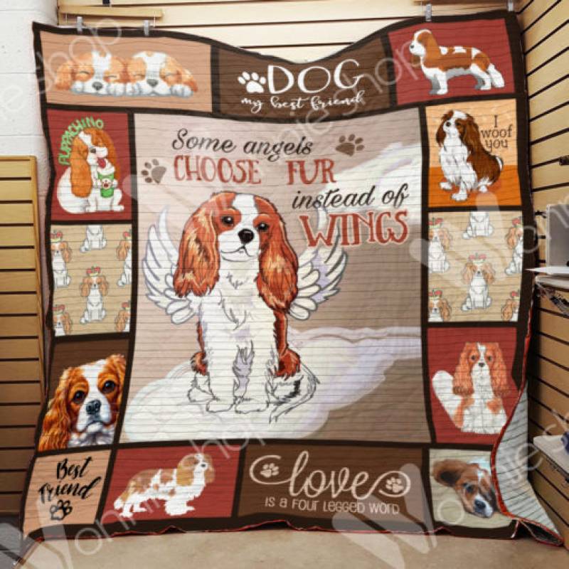 Cavalier King Charles Spaniel Dog Blanket NOV3001 90O41