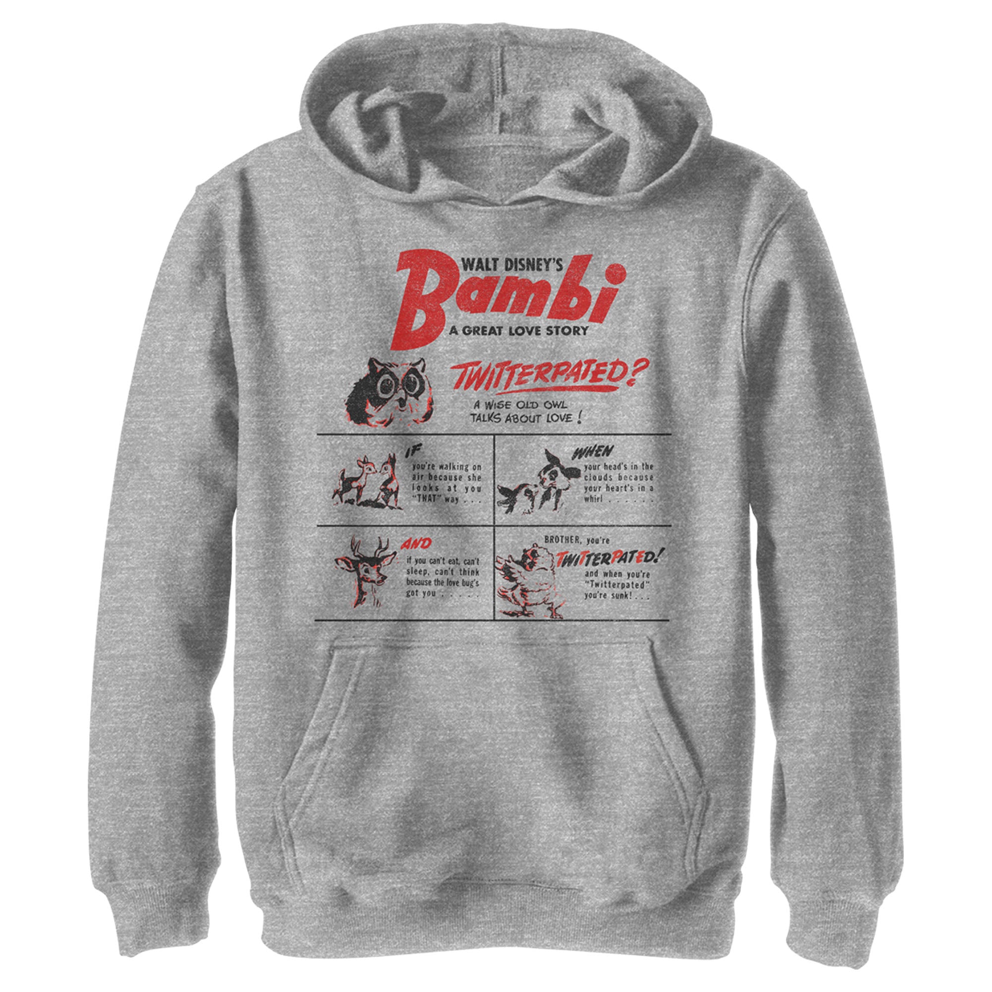 Boy’S Bambi Twitterpated Love Advice Pull Over Hoodie