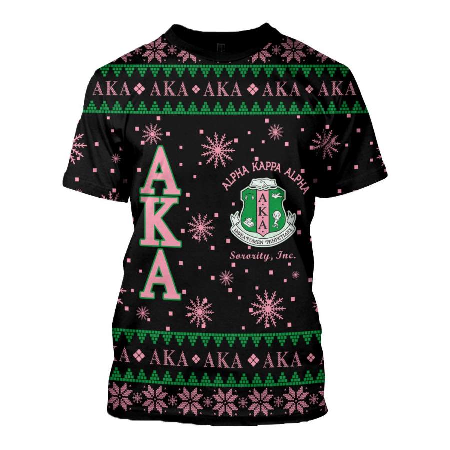 3D ALL OVER ALPHA KAPPA ALPHA UGLY SWEATER 24920192