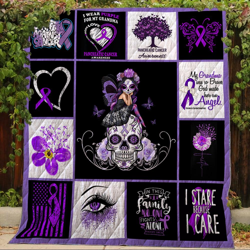 All Cancer Awareness Blanket Quilt