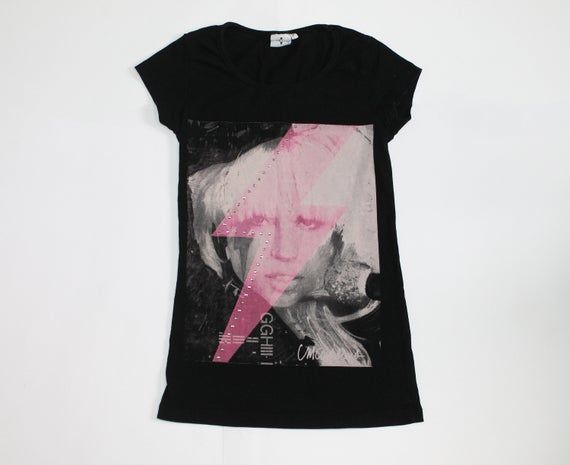 Lady Gaga Shirt Synthpop Pop Music Dance Pop Kids Shirt Size 134 S Shirt