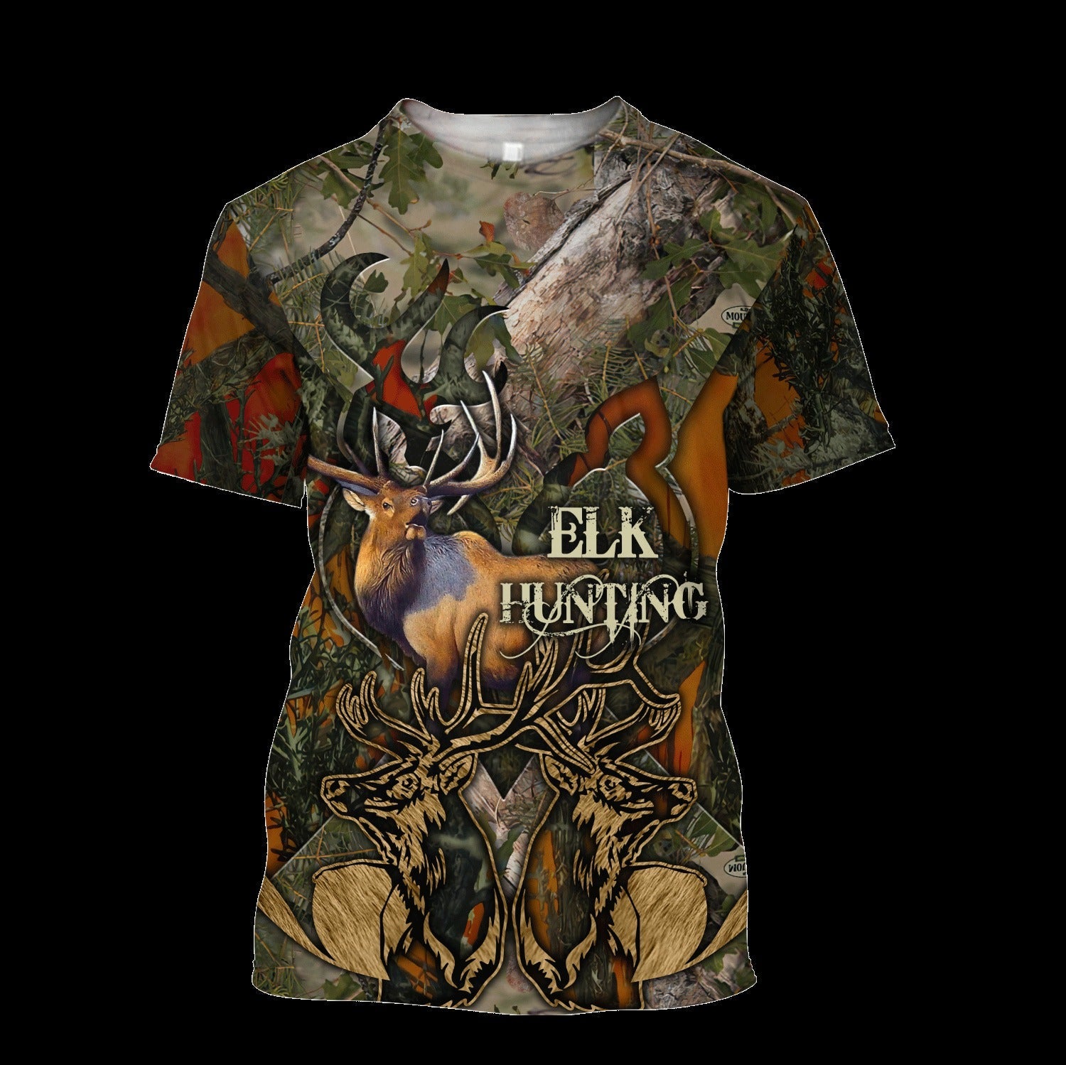 Pop-Pop Elk Hunting Deer Hoodies 3D Father Gifts Grandpa Dad Deer Hunter Vintage 3D Gifts For Men