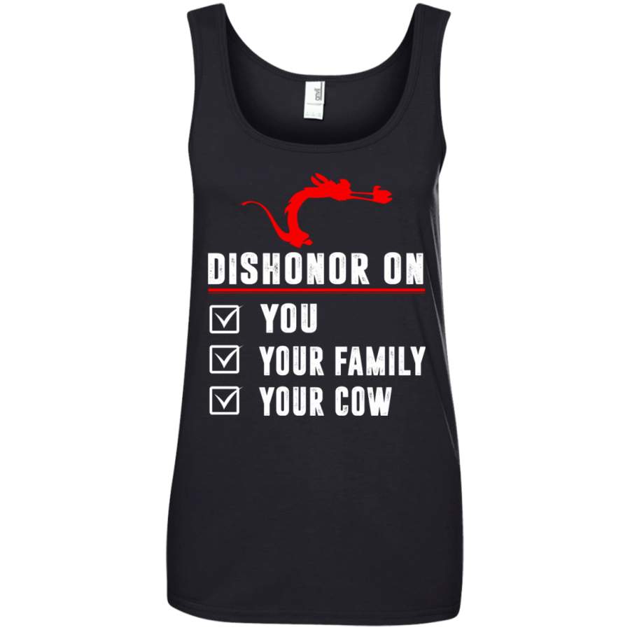 AGR Dishonor On You Your Family Your Cow Shirt