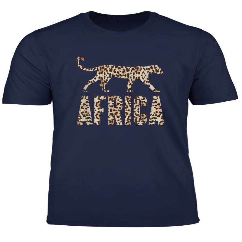 Africa Leopard Print Geschenk African Safari T Shirt