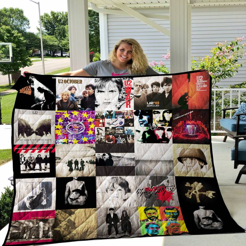 U2 Quilt Blanket 01696