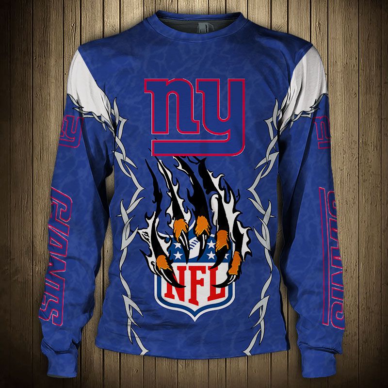 New York Giants Sweatshirts Claw