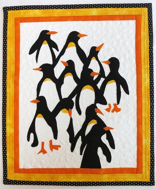 Penguins Clt1610088H Quilt Blanket