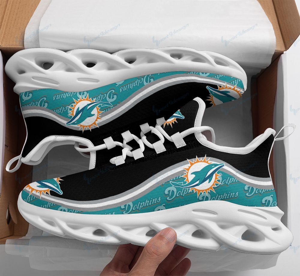 Miami Dolphins Yezy Running Sneakers 439