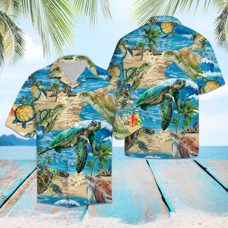 Turtle Summer Vacation Hawaii Shirt Ha85977