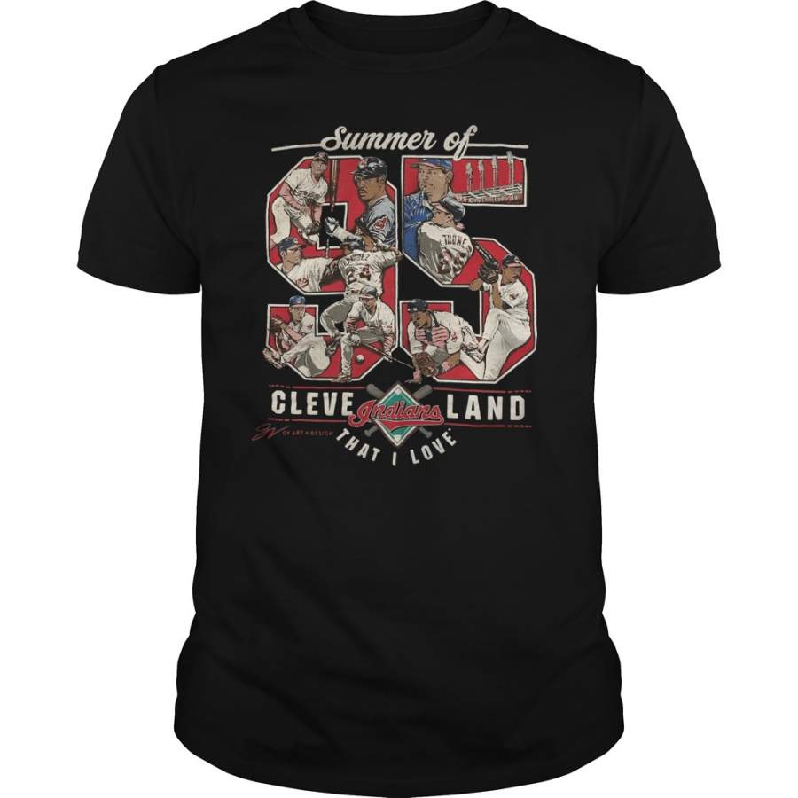 Cleveland Indians summer of 95 That I love T-Shirt