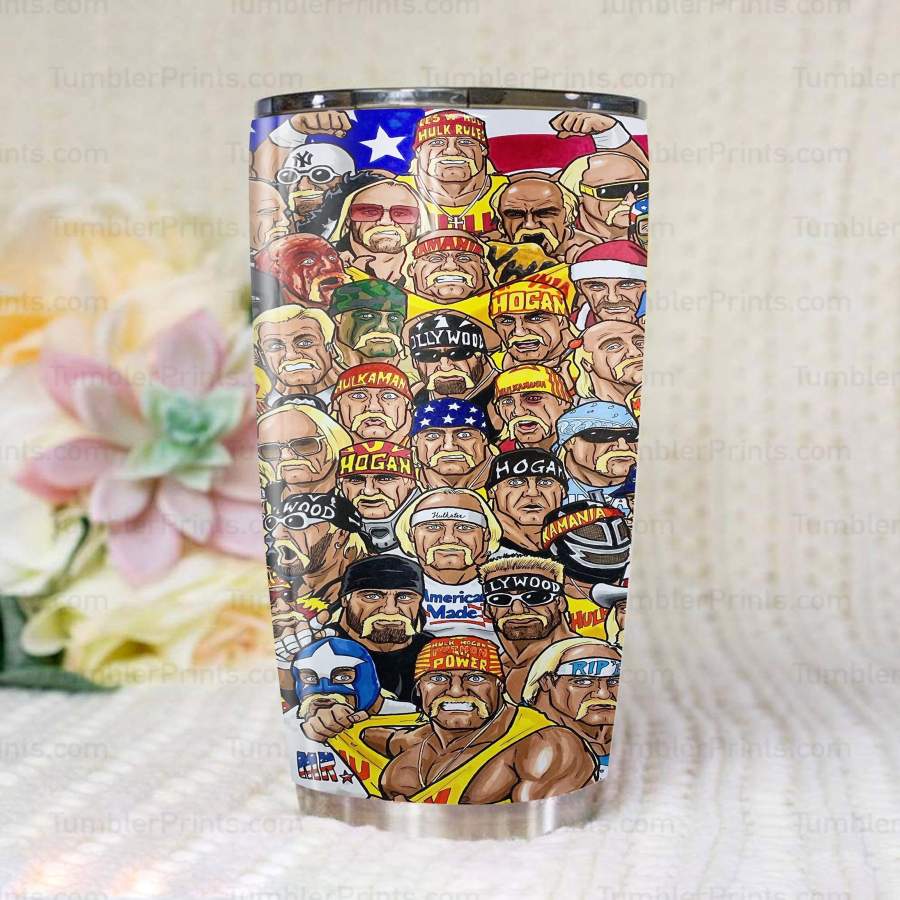 50 Shades of Hulk Hogan Stainless Steel Insulated Tumbler Cup