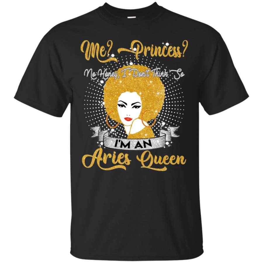 Me No Honey I’m An Aries Queen Black Queens Shirt VA01