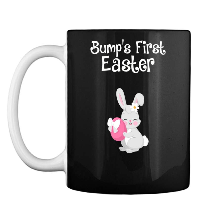 Baby Bumps First Easter Shirt – Bunny Pregnancy Easter Shirt Mug