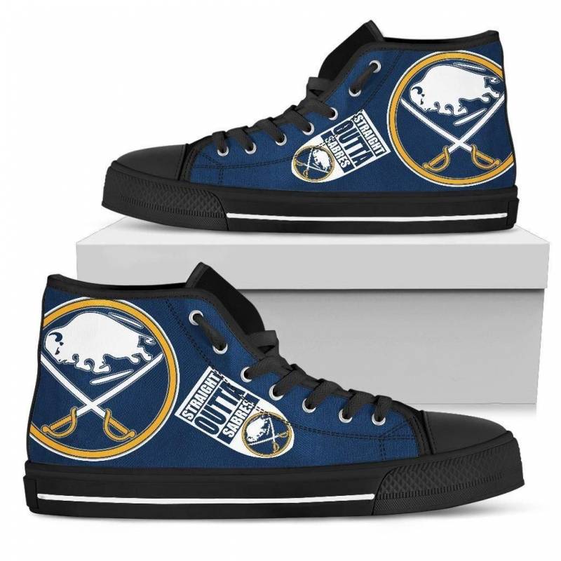 Straight Outta Buffalo Sabres High Top Shoes #248