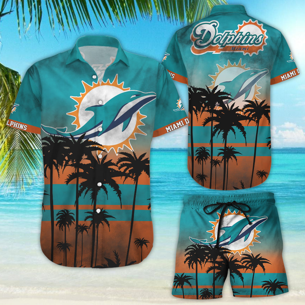 Miami Dolphins Hawaiian Shirt Short Style Hot Trending Summer