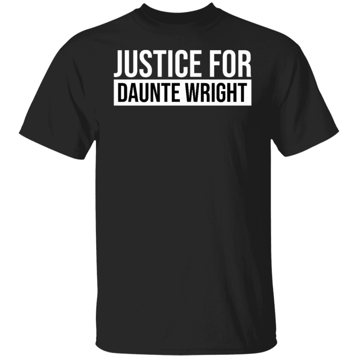 Justice For Daunte Wright Shirt Black Lives Matter T-Shirt BLM Shirt No Justice No Peace Shirt