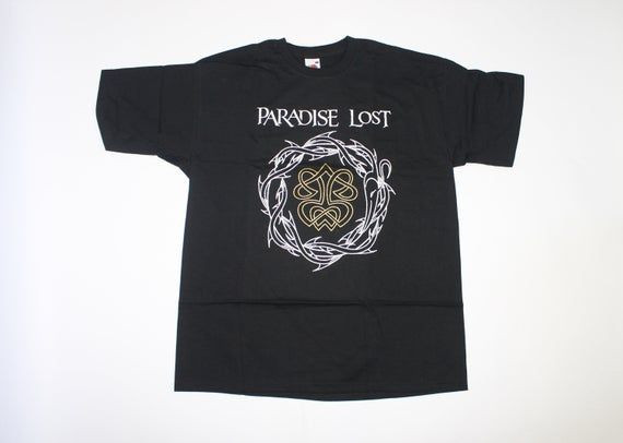 2000S New Paradise Lost Shirt British Metal Band Shirt Doom Metal Gothic Rock Gothic Metal Doom Death Metal Men S Shirt